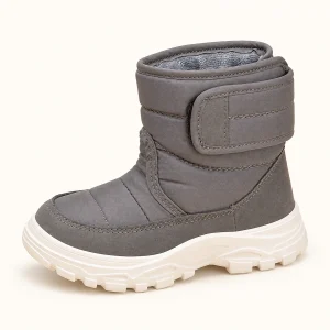bottes garcon grises en textile 44703 10b vue principale