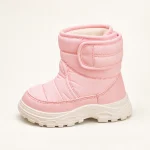 bottes garcon roses en textile 44704 10b vue principale