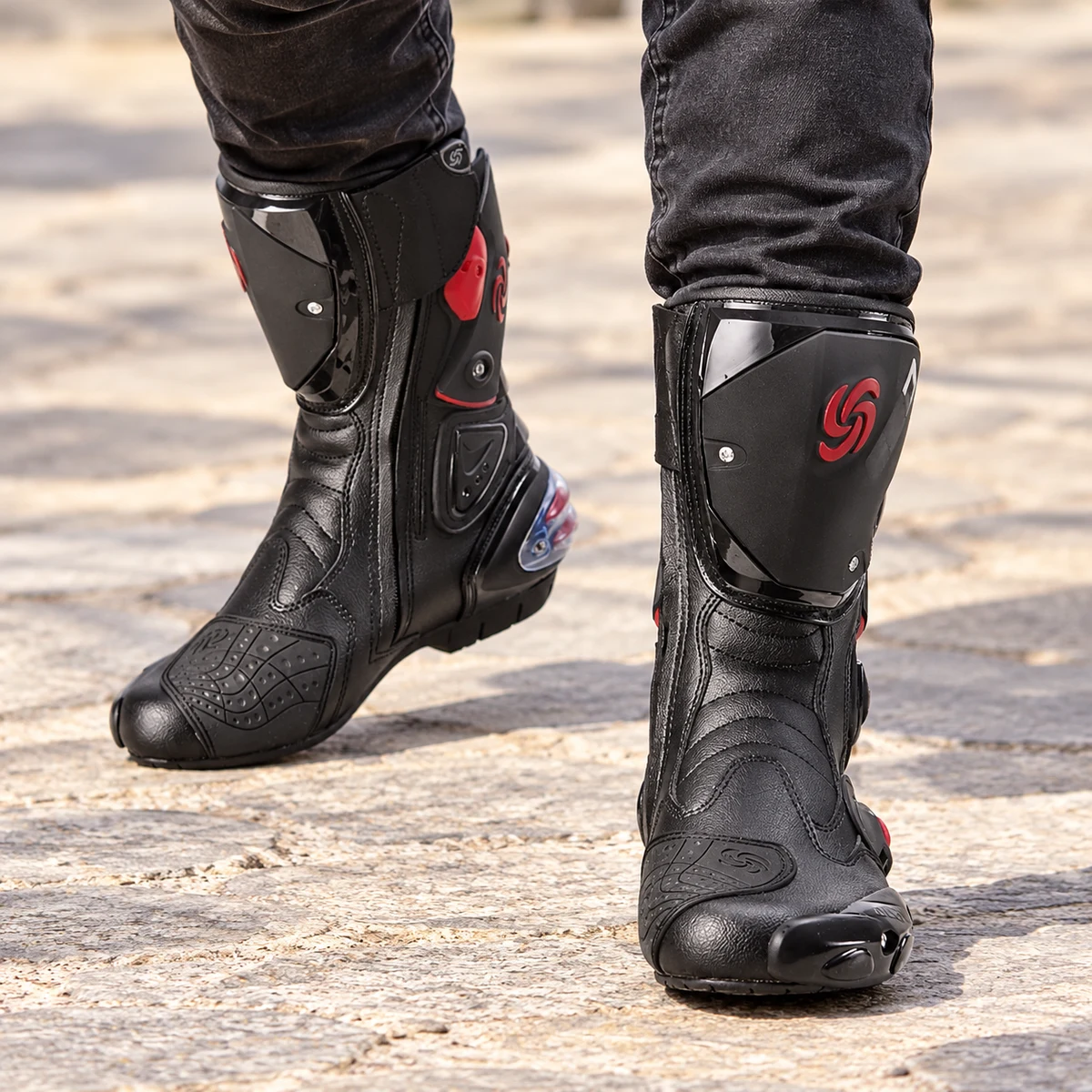 Chaussures mixtes noires à motifs graphiques pour un look tendance