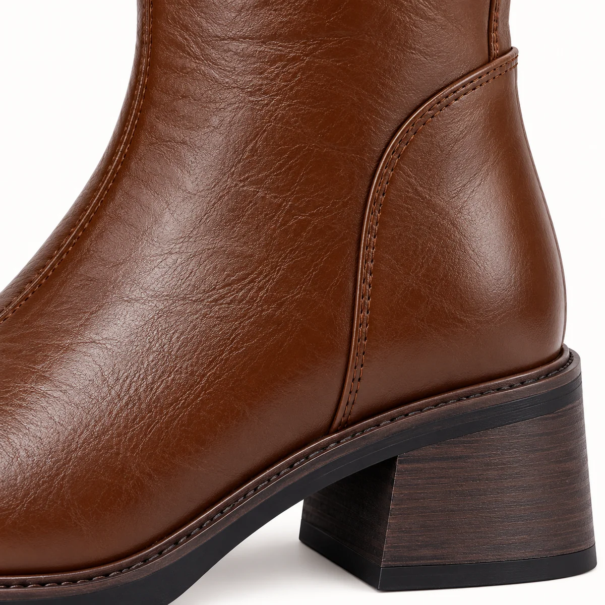 bottes western femme marron doublees d 44600 10b detail