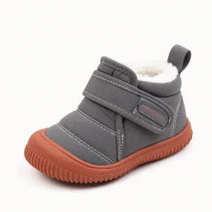 bottines bebe grises fourrees a scratc 44544 10a vue principale