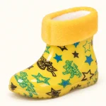 bottines de pluie enfant jaunes a etoi 44397 13a vue principale