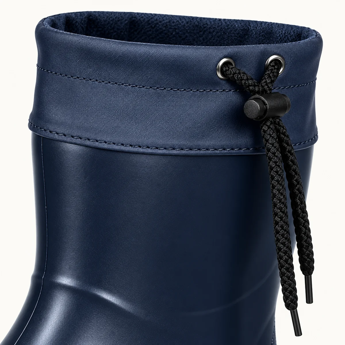 bottines de pluie femme bleu marine a 44463 12b detail