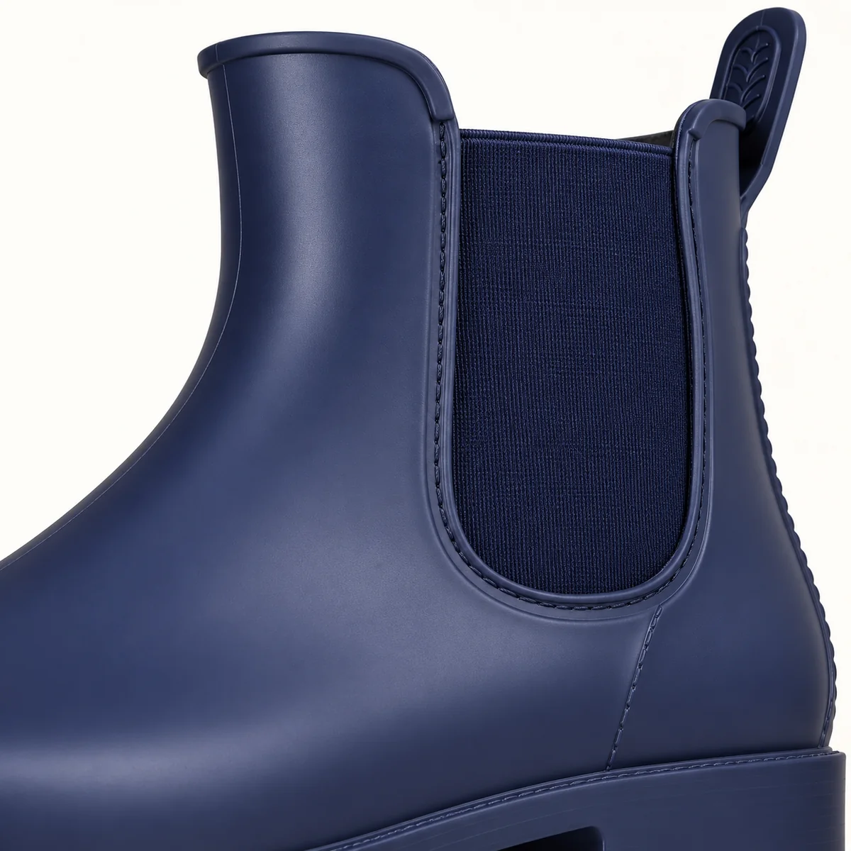 bottines de pluie femme bleu marine st 44479 12b detail