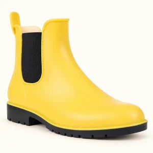 bottines de pluie femme jaunes style c 44483 11a vue principale