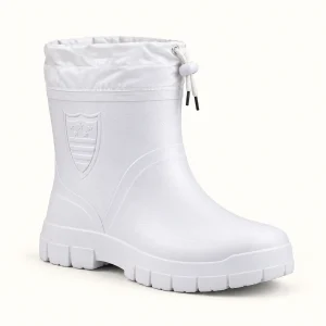 bottines de pluie homme blanches fourr 44484 11a vue principale