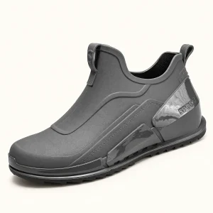 bottines de pluie homme grises en caou 44491 11a vue principale