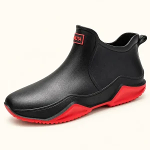bottines de pluie mixtes a semelle rou 44477 12b vue principale