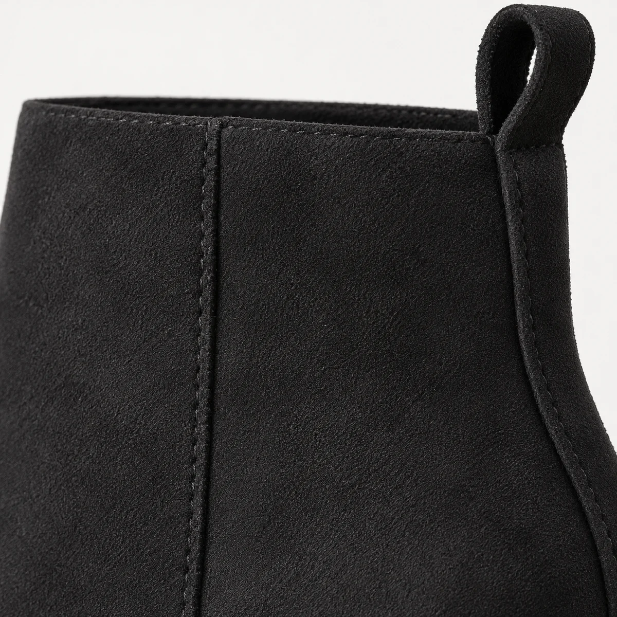 Bottines noires femmes avec plateforme et talon cylindrique tendance