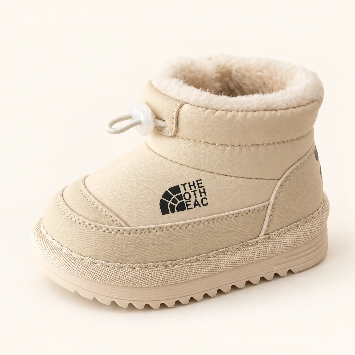 bottines garcon beiges doublees en sim 44697 10b vue principale
