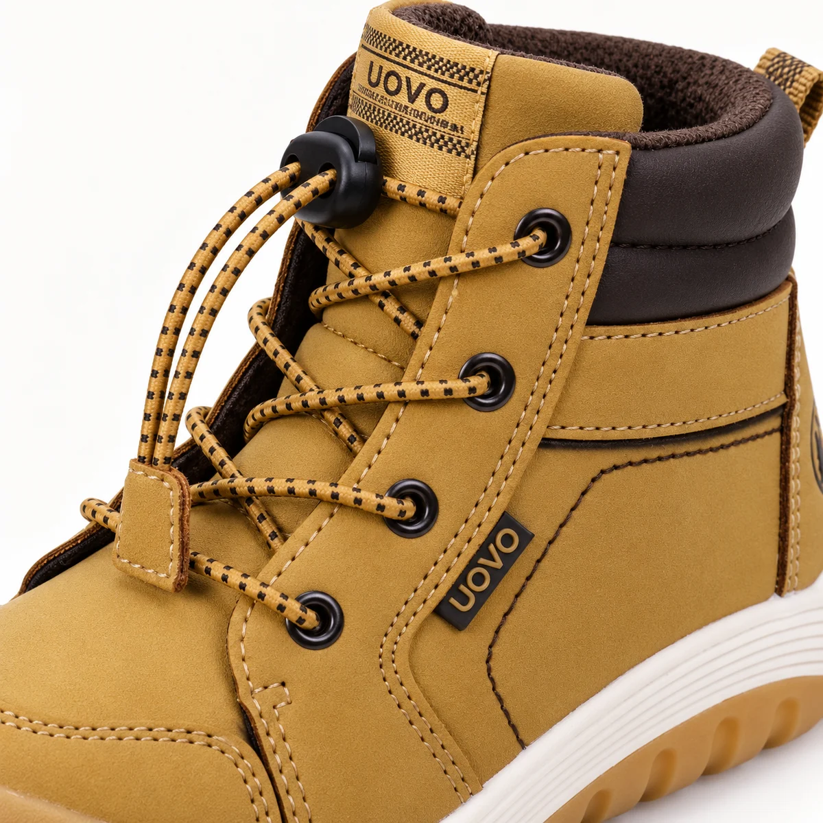 Mode enfant chaussures randonnée garçon camel avec semelle robuste