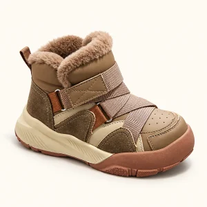 bottines garcon kaki a doublure neopre 44698 10b vue principale
