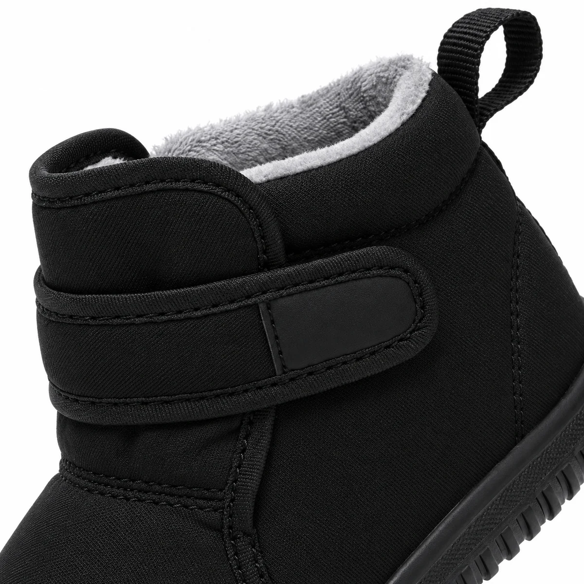 Bottines pour garçon avec fermeture scratch, look pratique et tendance