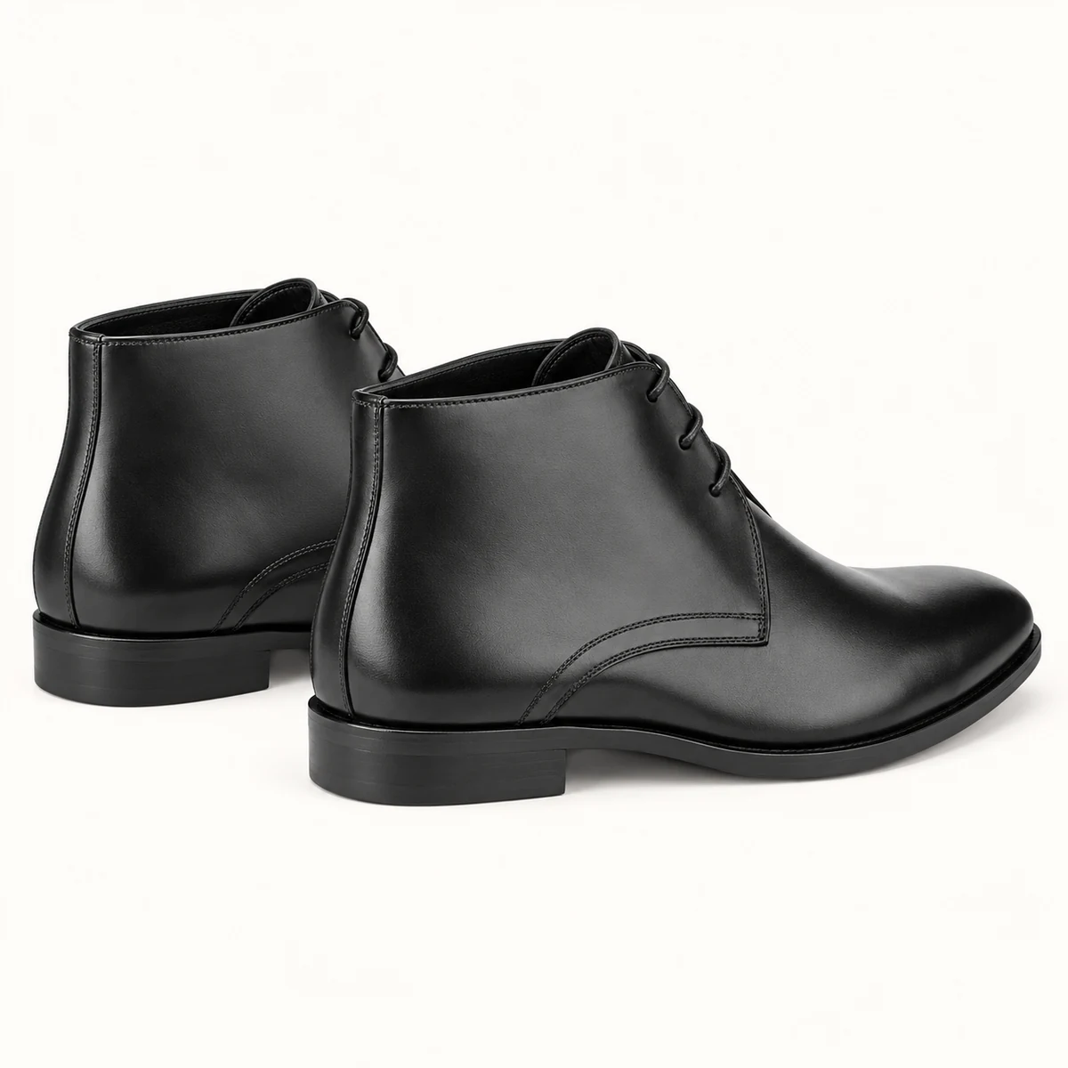 Bottines homme à lacets noires pour un style sophistiqué