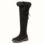 cuissardes femme gris fonce fourrees e 44606 10b vue principale